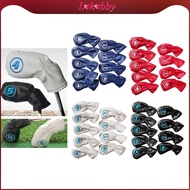 [Lohobby] 9pcs Golf Hybrid Set Kopfbedeckung Utility Club Interchangeable Number Tag