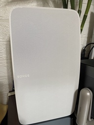 SONOS Five 無線喇叭. 最頂級喇叭。Sonos 5(gen 2)白色WiFi 喇叭
