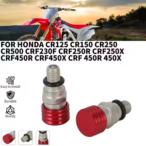 M5 0.8MM Fork Air Bleeder Relief Valve For HONDA CR125 CR150 CR250 CR500 CRF230F CRF250R CRF250X CRF