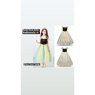 Cosplay costume dress princess anna frozen dress anna dress frozen dress