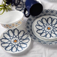 Corelle Signature Amalfi Azul 16-pc Dinnerware Set