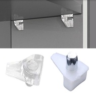 20Pcs 5mm Shelf Studs Pegs Metal Pin Cupboard Seperator Cabinet Wooden Holder