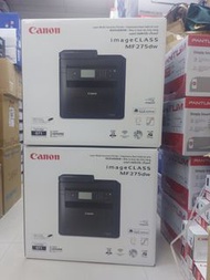 全新行貨長期現貨 Canon ImageCLASS MF275dw 無線網絡黑白雙面多合一鐳射打印機