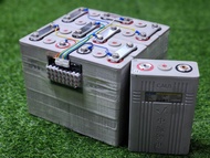 ลิเธียม24v แบตลิเธียม 24v 100ah. ยี่ห้อ CALB แท้ แบตเตอรี่ ลิเที่ยม ฟอสเฟส LiFePo4 3.2v 100ah ใส่ Ac