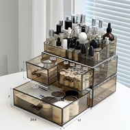 กล่องเก็บเครื่องสำอาง Acrylic Desktop Lipstick Skincare Organizer Rack Makeup Drawers Rectangular Pl
