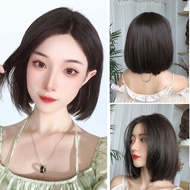 【Natural-Looking & Comfortable】JS Women Short Bob Wig Synthetic Hairpiece/Bob Cut Hairstyle/Daily Us