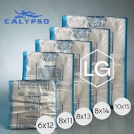 Calypso HD Plastic Bags 100pcs | Heavy Duty Ice Bag /| 6x12 8x11 8x13 8x14 10x15 |