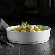 Pillivuyt France, Toulouse Large Round Gratin Baker/Casserole, 9 Inches Diameter, Oven-Microwave-Fre