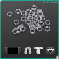 WU Silicone Aim Assist Rings Gamepad Auxiliary Rings Wear Resistant Motion Control Rings for ROG Gam