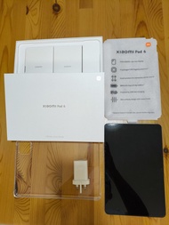 [99%新港行] 小米平板 6 Xiaomi Pad 6 (8+256GB) Wi-Fi 迷霧藍色 (全套有盒連义電 + 送B.O.W藍牙鍵盤)