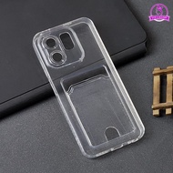 Infinix Smart 9 Infinix Smart 9 HD Clear Card Case Card Slot Clear Case Infinix Smart 9 Infinix Smar