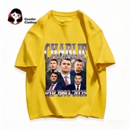 Ready Stock Womens T-Shirt Charlie Kirk Rp 1996 2025 100% Cotton Round Neck Premium Tshirt