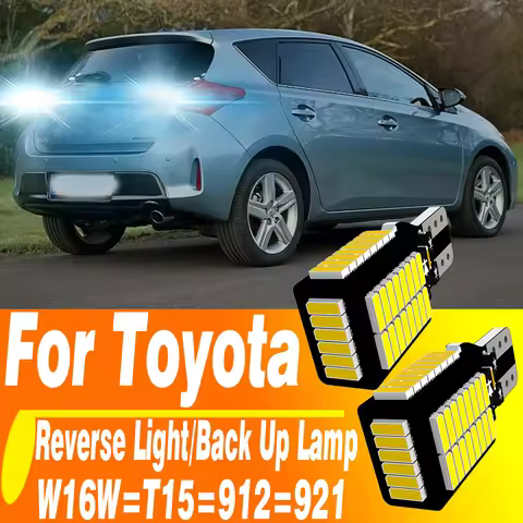 2x W16W T15 921 Canbus LED Reverse Light Bulb Lamp For Toyota Auris Avensis T27 CHR Camry Corolla FJ