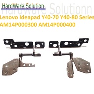 Lenovo Ideapad Y40-70 Y40-80 Series AM14P000300 AM14P000400 Left & Right Laptop Hinge Set