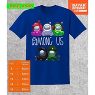 SANDISEAN/ Boys' among us shirt - digital printing among us - girls' among us clothes