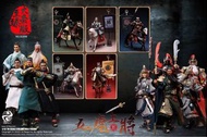 B1【全新現貨 In Stock】1/12 303TOYS 掌上三國 至臻大套盒 SG008 (包括 關羽雲長 SG001 /  趙雲子龍 SG002 / 張飛翼德 SG003 / 馬超孟起 SG00