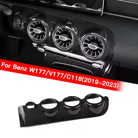 For Mercedes Benz CLA/A Class A180 A200 A35L A45S CLA35 CLA45 CLA45S W118 W177 V177 Carbon Dashboard