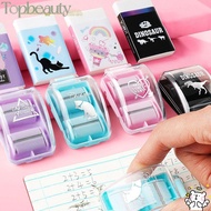 TOPBEAUTY Eraser Dust Cleaner High Quality With Cute Eraser Manual Mini Desktop Sweeper