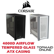 CORSAIR 4000D AIRFLOW TEMPERED GLASS MID TOWER ATX CASING