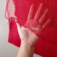 Sinamay PER FOLD ~18*18 inches (half yard)/ ~36x18 inches (yard)