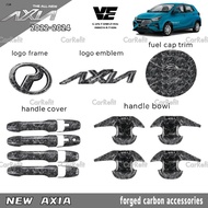 CarRefit Perodua Axia 2022-2024 Forged carbon car accessories