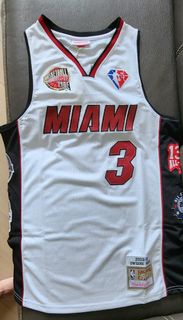 Mitchell & Ness 籃球球衣 Dwyane Wade 3號