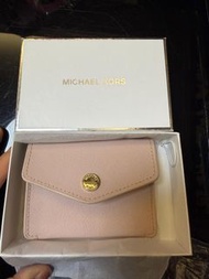 Michael Kors 粉色短款錢包