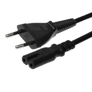 Electric Cord EU Power Cable 2Pin Cable 1.5Meter 250V 2.5A
