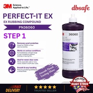 [READY STOCK] 3M 36060 Perfect-It Rubbing Compound Step 1,2 & 3 (946ml)