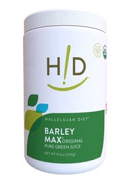 Hallelujah Diet Organic BarleyMax - Barley Grass Juice and Alfalfa Juice Powder, Vegan Formula, Plan