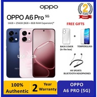 OPPO A6 PRO (5G) | 16GB(8+8GB RAM)  256GB ROM | 2 Years Official OPPO Warranty |Global Version | NFC