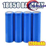 Rechargeable Li-Ion 18650/26650 Lithium Battery Flat Top Lithium Li-Ion Charge Battery Blue