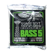 ERNIE BALL ERNIE BALL 3836 Bass Strings 5 45-130 5-STRING COATED REGULAR SLINKY