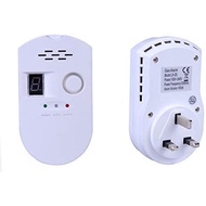(Used)ZEYUN Gas Alarm Detector, LPG/Natural Gas Leakage Detector Plug-in Gas Leakage Detector Alarm 