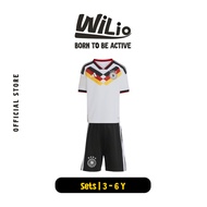 ADIDAS Germany DFB 26 Home Replica Mini JZ4561 - Kids Jersey Set (White)