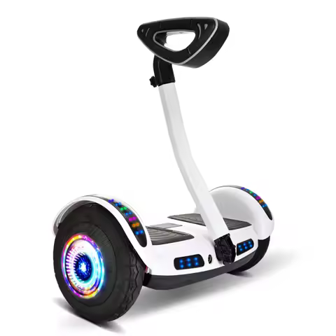 Self Balancing Hoverboard 8/10 Inch 36/54V Kids Adult Smart Handle Leg Bar Electric Scooter 2 Wheel