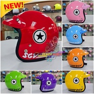 HELMET SGV TRENDY LIMITED CAP COLOUR 3 BUTTON SGV HELMET L SIZE 60 HELMET RIDE SGV MALAYSIA