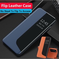 Smart View Flip case Samsung Galaxy S7 EDGE S8 S9 S10 PLUS s8+ S9+ S10 Plus S9Plus S8Plus Matte Magnetic Adsorption Leather Phone Casing With Stand Holder