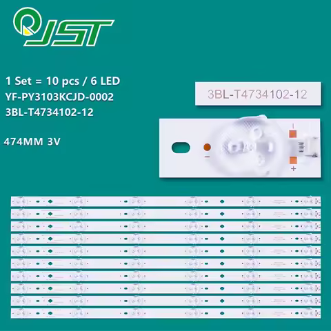10pcs LED LE50B7000 LE50B3500W X505BV-FMQC E505BV-FMQK FMQKC LE50B50 LE50B3000W 50K9 LC490DUJ SG E3 
