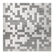 TARA PEEL & STICK ALUMINIUM WALL STICKER 30.5X30.5CM SMALL SQUARE 2IN1