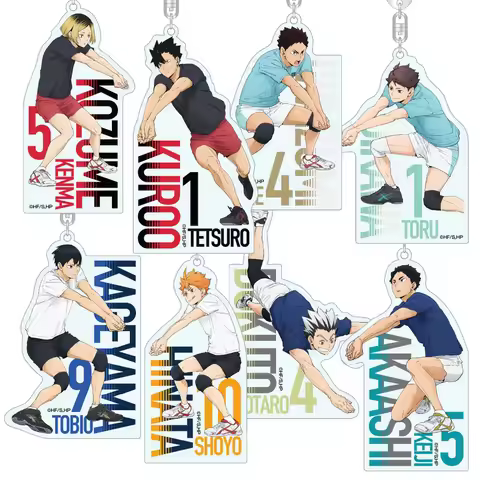 Haikyu!! Hinata Shoyo Tobio Kageyama Oikawa Tooru Kozume Kenma Kuroo Tetsurou Akaashi Keiji Acrylic 