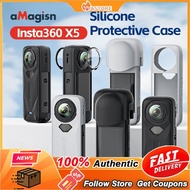 aMagisn Insta360 X5 Case Silicone Insta360 X5 Camera Protective Accessories