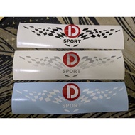 sticker D sport custom
