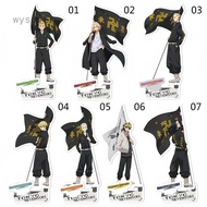 WY1 Anime Tokyo Revengers Figure Flag Acrylic Stand Model Plate Desk Decor Standing Fans Gifts