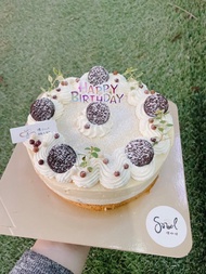 焦糖oreo慕斯蛋糕 可宅配  生日蛋糕 蛋糕 鑠甜點  客製化