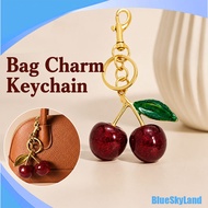 GANTUNGAN Cherry Keychain Jewelry Bag Pendant Keychain Cherry Keychain Jewelry Bag Pendant Cherry Ch