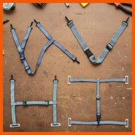 4-Point Universal Chin Strap for Safety Helmets | ZEBRA CHINSTRAP Compatible with MSA 3M PROGUARD  T