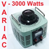 , Hossoni Variac Variable Transformers Voltage Regulator TDGC2 3000W 3000VA