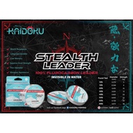 🔥 NEW SEPT 2023 KAIDOKU STEALTH 100% FLUOROCARBON LEADER LENGTH 30, METER