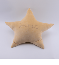 GlobalHouse Star Cushion Brown 50x58 Cm. Good Quality Products